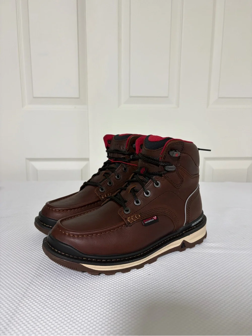 New ROCKY RAMS HORN WATERPROOF WORK WEDGE Men’s Size:7M